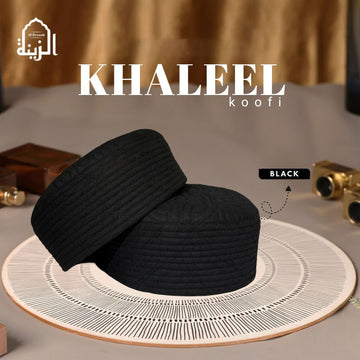 Khaleel Premium Koofi – Elegant & Comfortable Prayer Cap